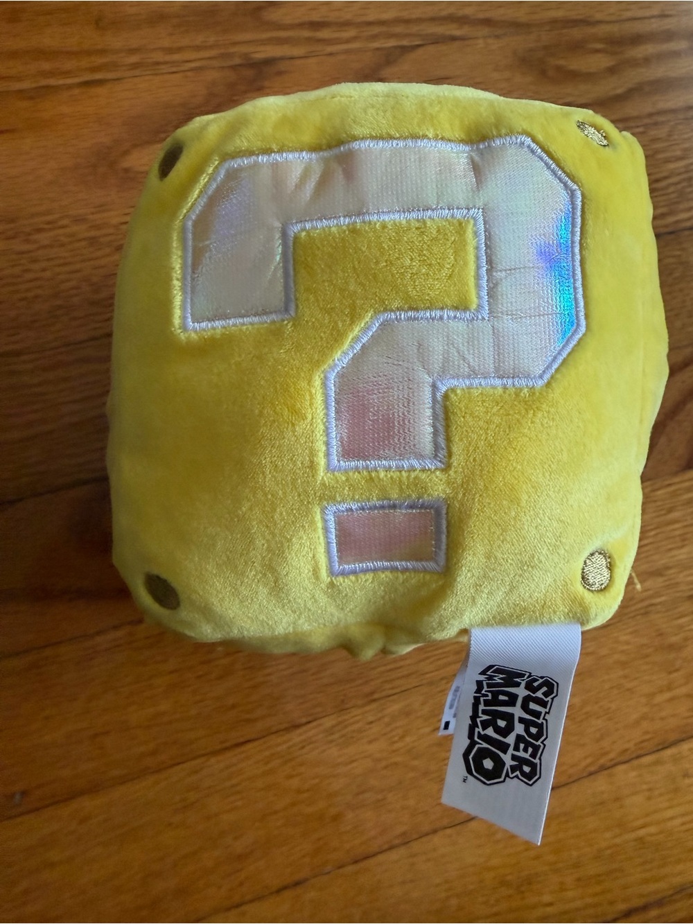 Nintendo Super Mario Question Mark Block Plush